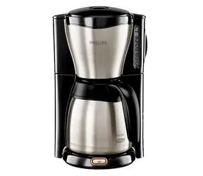 Philips HD7546/20 czarno-srebrny / Przelewowy / 1100 W / 1,32 l