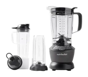 Nutribullet Combo NBF500DG ciemnoszary / 1,8 + 0,925 + 0,7 l / 3 pojemniki / 1200 W