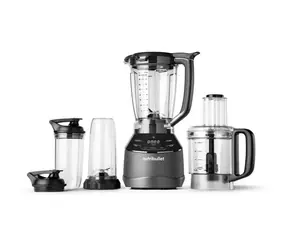 System Nutribullet Triple Prep NBF580B ciemnoszary / 1,8 l + 1,6 l (robot) / 2 pojemniki / 1500 W