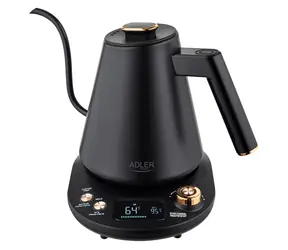 Adler AD 1349 złoto-czarny / Czajnik elektryczny / 1100 W / 1L