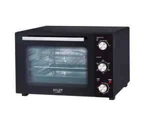 Piekarnik elektryczny Adler AD 6025 czarny / Piekarnik elektryczny / 35L / 90°C - 245°C / 5 trybów / 1500 W