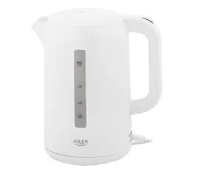 Adler AD 1386 biały / Czajnik elektryczny / 2200 W / 2,2 l