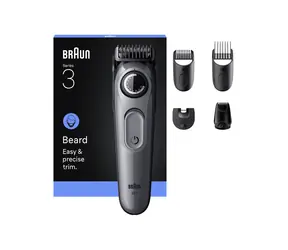 Braun Series 3 BT3560 / Trymer / Męski / Czas pracy: 50 min / Broda