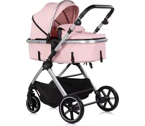 Uszkodzone opakowanie - wózek CHIPOLINO Pearl 2 w 1 w kolorze pudrowego różu
