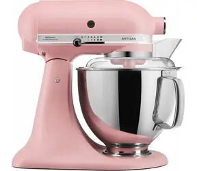 Rozpakowany - KitchenAid 5KSM175PSEDR różowy / Robot kuchenny Artisan / 300 W / 4,8 l / 10 prędkości / system planetarny / rozpakowany