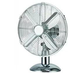 Rozpakowany - SOVIO FT30MC-5515 srebrny / wentylator stołowy / metal / 30 cm / 3 prędkości / rozpakowany