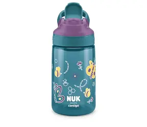 Zupełnie nowa - Butelka do picia NUK 420 ml / zielona / od 4 lat / zupełnie nowa