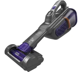 Bez opakowania - Black&Decker BHHV520BFP / Bezprzewodowy odkurzacz ręczny / 18V / Li- ION / 0,7 l / 2,0Ah / bez opakowania