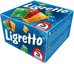 Schmidt Ligretto - NIEBIESKI / Czas trwania gry: 30 minut / Liczba graczy: 2 - 4 / od 8 lat
