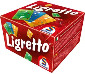 Schmidt Ligretto - CZERWONY / Czas trwania gry: 30 minut / Liczba graczy: 2 - 4 / od 8 lat