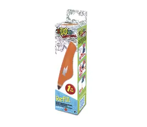 IDO3D Vertical: wkład - pomarańczowy / od 8 lat