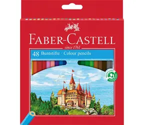 Faber-Castell - Kredki sześciokątne - 48 szt