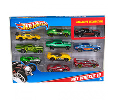Mattel Hot Wheels Angielskie chłopięce 10 szt. / 1:64 / od 3 lat
