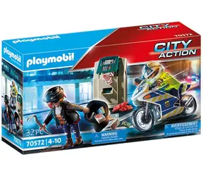 Playmobil® City Action 70572 Motocykl policyjny: Pościg za rabusiem / od 4 lat