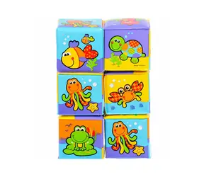 Playgro - Miękkie kostki piankowe / od 6 miesiąca