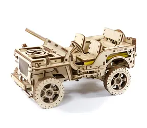 Wooden City Jeep 4x4 / 571 części / od 14 lat
