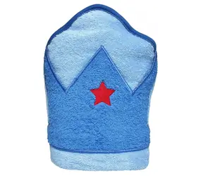 Playgro - Ręcznik z kapturkiem niebieski / od 0 miesiąca