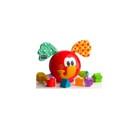 Playgro - Wkładany słoń z kształtami / od 6 miesięcy
