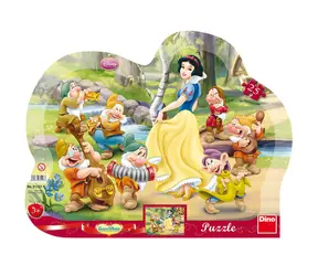 Dino ŚNIEŻKA - Puzzle konturowe / 25 elementów / od 3 lat