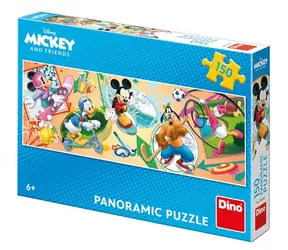 Dino Miki i przyjaciele uprawiają sport - Panoramiczny / 150 sztuk / od 6 lat