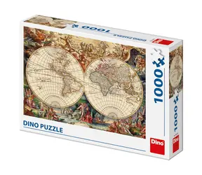 Dino Mapa historyczna / 1000 elementów / od 15 lat