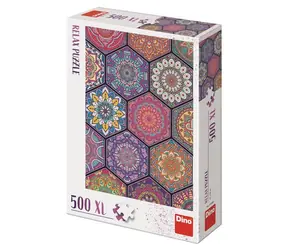 Dino Mandalas / 500 elementów / XL / od 10 lat