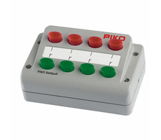 Piko 55262 Panel sterowania analogowego (4 przełączniki | czerwono-zielony) / Skala: H0 (1:87) / od 14 lat 
