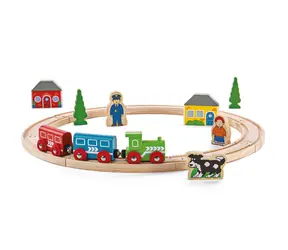 Bigjigs Rail My First Train Track / 20 sztuk / od 3 lat