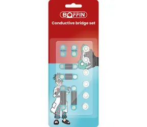 Boffin Magnetic - Zworki / zestaw rozszerzeń / 30 szt. mostków przewodzących / 4 rodzaje