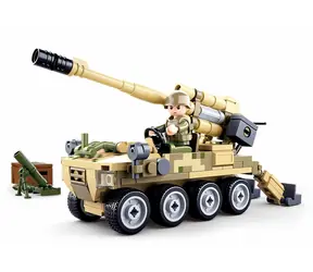 Klocki Sluban M38-B0751 Mobilne działo / Lego - kompatybilne / Liczba figurek: 1|161 / od 8 lat