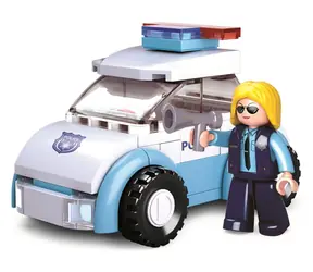 Sluban Girls Dream Holidays M38-B0600B Policjantka z samochodem / kompatybilna z Lego / Liczba figurek|sztuk: 1|69 / od 6 lat