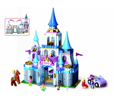 Sluban Girls Dream Holidays M38-B0610 Romantyczny zamek / Kompatybilny z Lego / Liczba figurek|sztuk: 6|818 / od 6 lat