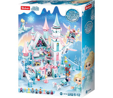 Sluban Girls Dream M38-B0789 Lodowy zamek dla zimowych wróżek / Kompatybilny z Lego / Liczba figurek|sztuk: 9|1324 / od 6 lat