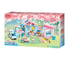 Sluban Girls Dream M38-B0822 Nasz nowy dom / Kompatybilny z Lego / Liczba figurek|sztuk: 4|410 / od 6 lat