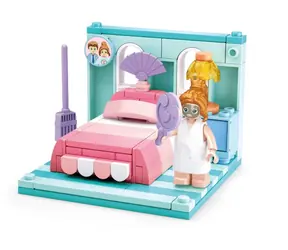 Sluban Handcraft M38-B0757F Sypialnia / Kompatybilny z Lego / Liczba figurek|sztuk: 1|109 / od 6 lat