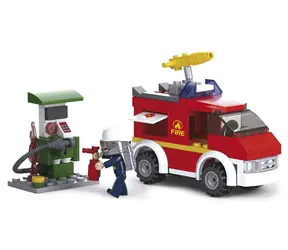 Sluban Firefighters M38-B0623 Pojazd szybkiego reagowania / kompatybilny z Lego / Liczba figurek|części: 1|133 / od 6 lat