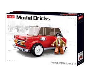 Sluban Model Bricks M38-B0706B Minisamochód / Lego - kompatybilny / Liczba figurek|części: 1|150 / od 6 lat