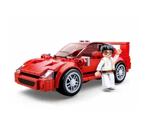 Sluban Model Bricks M38-B0706D Włoski samochód sportowy / Kompatybilny z Lego / Liczba figurek|części: 1|163 / od 6 lat
