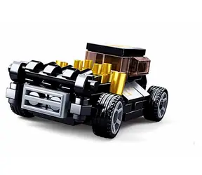 Sluban Power M38-B0801C Nakręcany samochód Black Mod Rod / Lego - kompatybilny / Liczba figurek|części: 0|51 / od 6 lat