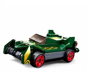 Sluban Power M38-B0801F Nakręcany samochód Zielona płoza / Kompatybilny z Lego / Liczba figurek|części: 0|54 / od 6 lat