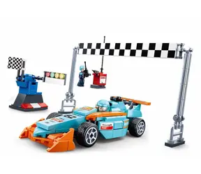 Sluban Racing Team M38-B0762 Formuła mała / Lego - kompatybilne / Liczba figurek|elementów: 2|201 / od 6 lat