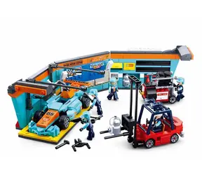 Sluban Racing Team M38-B0765 Formula Service / Lego - kompatybilne / Liczba figurek|elementów: 5|543 / od 6 lat