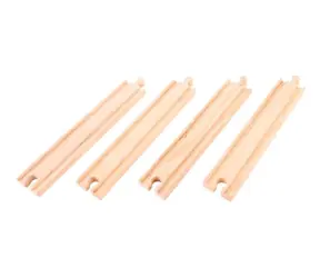 Bigjigs Rail Długie proste szyny 21cm 4 szt. / od 3 lat