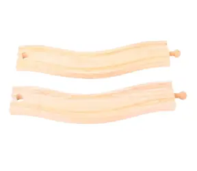 Bigjigs Rail Curved Tracks 22cm 2szt / od 3 lat