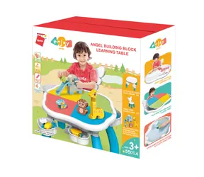 QMAN First Cubes 5501 Stół konstrukcyjny dla małych aniołków / Zestaw / 26 sztuk / od 6 lat