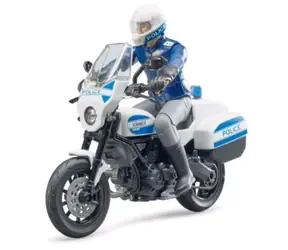 Bruder - motocykl policyjny Ducati / dla dzieci od 4 roku życia