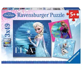 Ravensburger Elsa, Anna i Olaf / 49 sztuk / od 5 lat