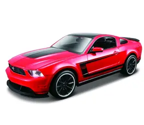 Maisto Ford Mustang Boss 302 czerwony / skala 1:24 / od 8 lat