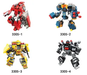 QMAN Blast Ranger 3305 zestaw 4 sztuk / zestaw konstrukcyjny / 644 sztuki / od 6 lat