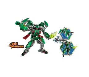 QMAN MechaCorbs 3101-4 Shadow Hunter 2w1 / Zestaw do budowania / 202 sztuki / od 6 lat